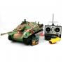 Радиоуправляемый танк Jangpanther 1:16 PRO  (МЕТАЛЛИЧЕСКАЯ версия, дым, свет, звук, стрельба шариками, 54 см)